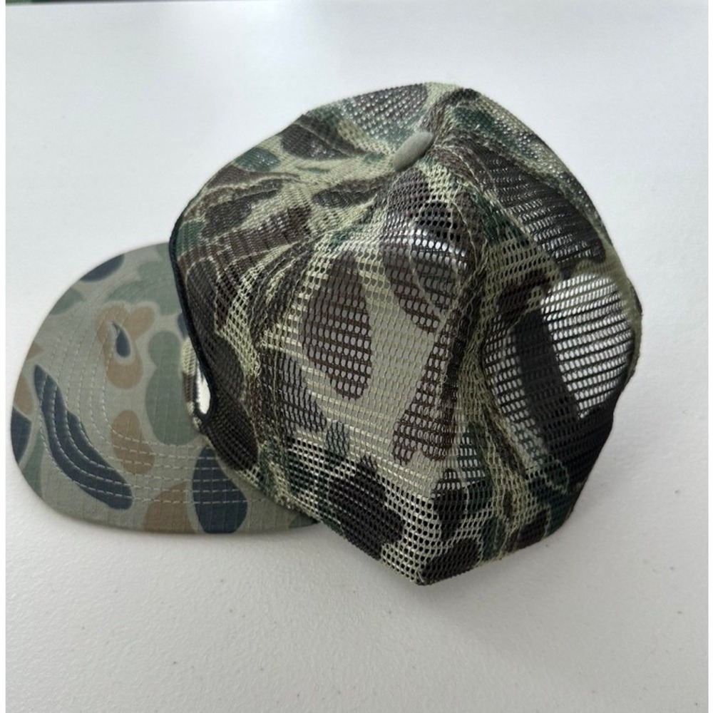 Howler Brothers Feedstore Heed The Call Camo Trucker Hat Mesh Snapback Cap Green - Picture 4 of 8